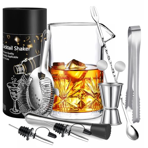 El Mejor Listado de Vaso mezclador de bar , listamos los 10 mejores. 44 Kit de Coctelería 10 Piezas, Shaker Cocktail, Kit Bartender con Shaker para Cócteles, Accesorios de Bar y Coctelería, Herramientas Profesionales de Kit de Bartender,para Bar,...
