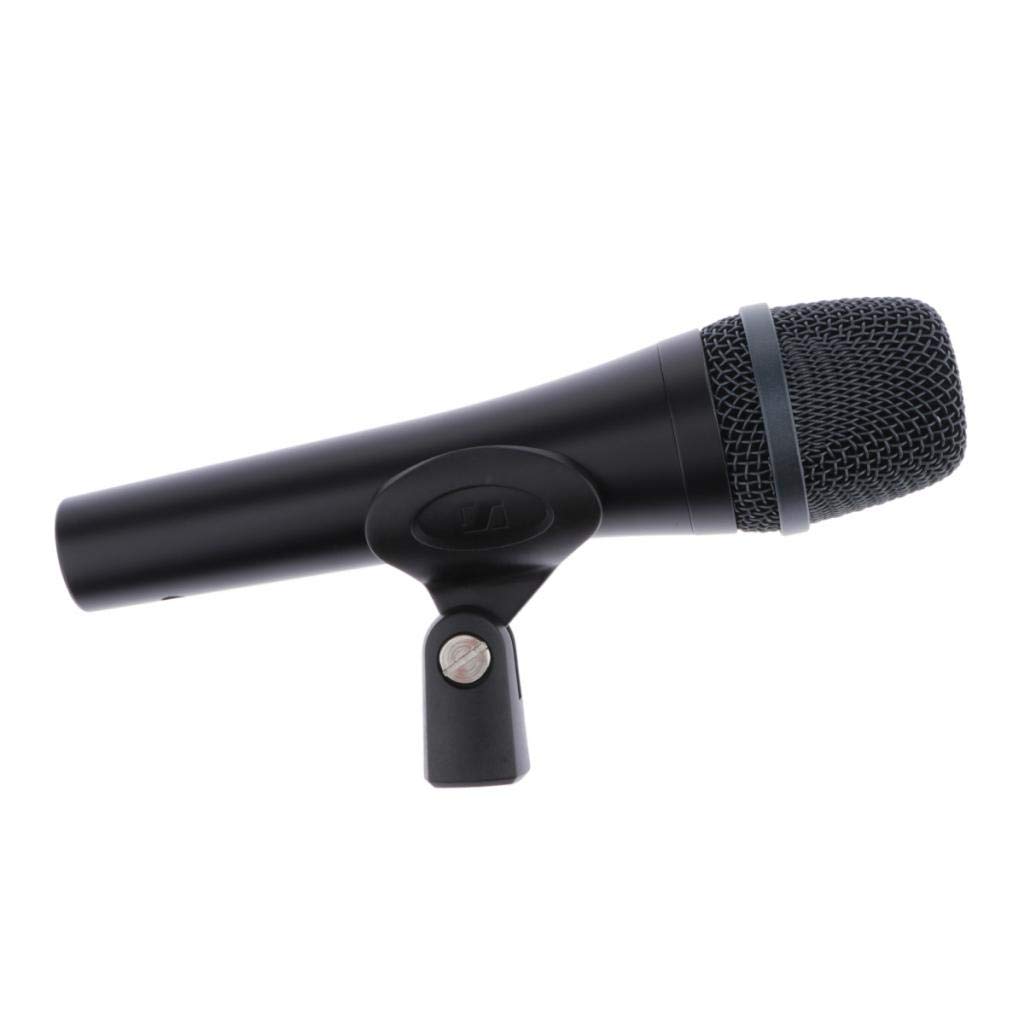 Profesjonalny ręczny mikrofon przewodowy, Hi-Fidelity Dynamic Metal Mic, przednia szyba do wyraźnego wokalu, do karaoke, ślubu, mowy, stal nierdzewna, długość 18 cm