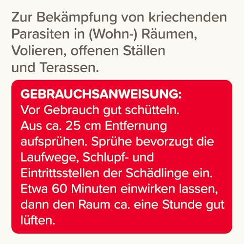 BEAPHAR - VETOplus Universal Ungeziefer Spray - Geeignet Gegen Flöhe, Bettwanzen, Zecken, Mücken, Herbstgrasmilben - Sofortschutz, Bis Zu Zwei Wochen Wirksam - 750ml