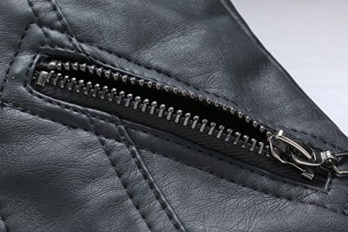 LJYH Kids Bomber Motorcycle PU Faux Leather Jackets 11/12yrs Girls Faux Leather Biker Motorcycle Jackets 3/4yrs4