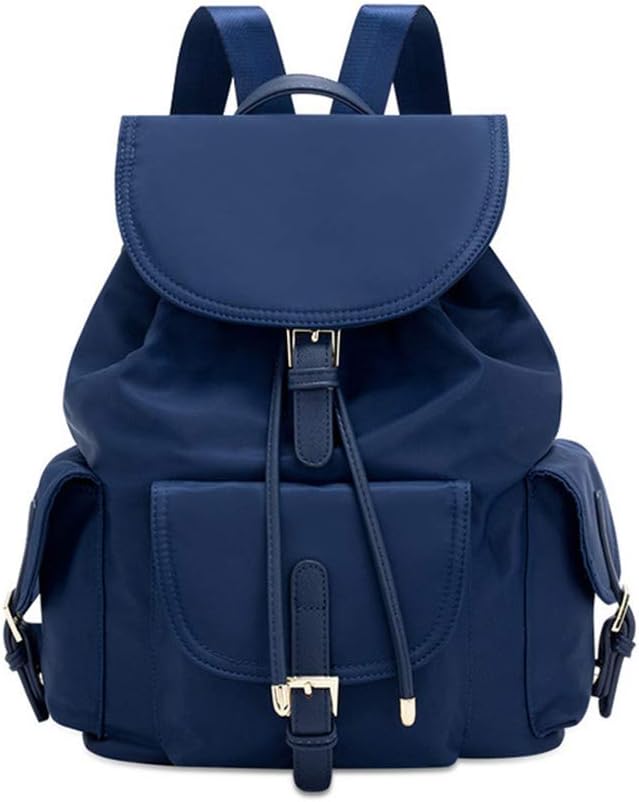 YFbear College Style Daypacks Travel Bag Oxford Cloth Vintage Backpack for School Backpack Blue Blue M