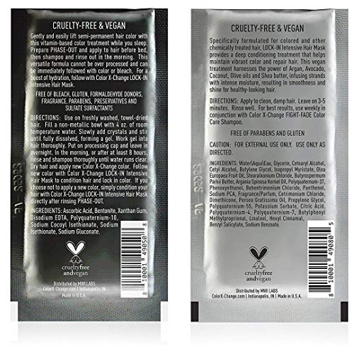 Color X-Change 4354151852 Phase-Out Gentle Dye Decolorizer + Intensive Hair Mask thumb #1