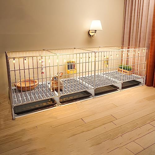 Cage pour petits animaux haut de gamme en panneau acrylique transparent style contemporain