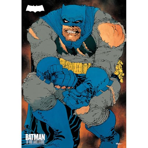 MIGHTYPRINT DC Comics - Batman - The Dark Knight Returns - Gotham’s Last Stand - 17" x 24" Wall Art - Officially Licensed Collectible - Ideal for Gifting and Collecting - MP17241150