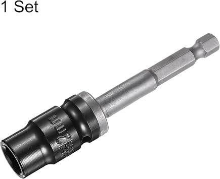sourcing map Deep 6-Point Impact Socket 1/2