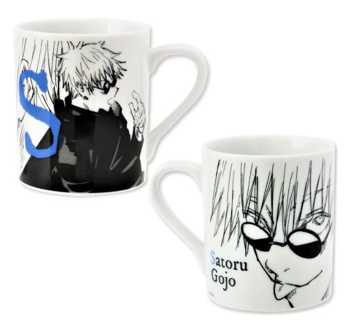 Amazon.co.jp: 呪術廻戦 五条悟 マグカップ 高専時代 アルファベット
