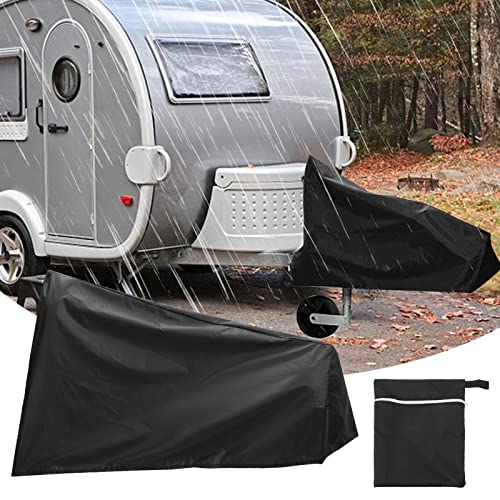 TSLBW Cubierta para Eje de Remolque Cubierta para Remolque de Caravana Cubierta Funda Protectora Universal para Caravanas Cubierta de Enganches...