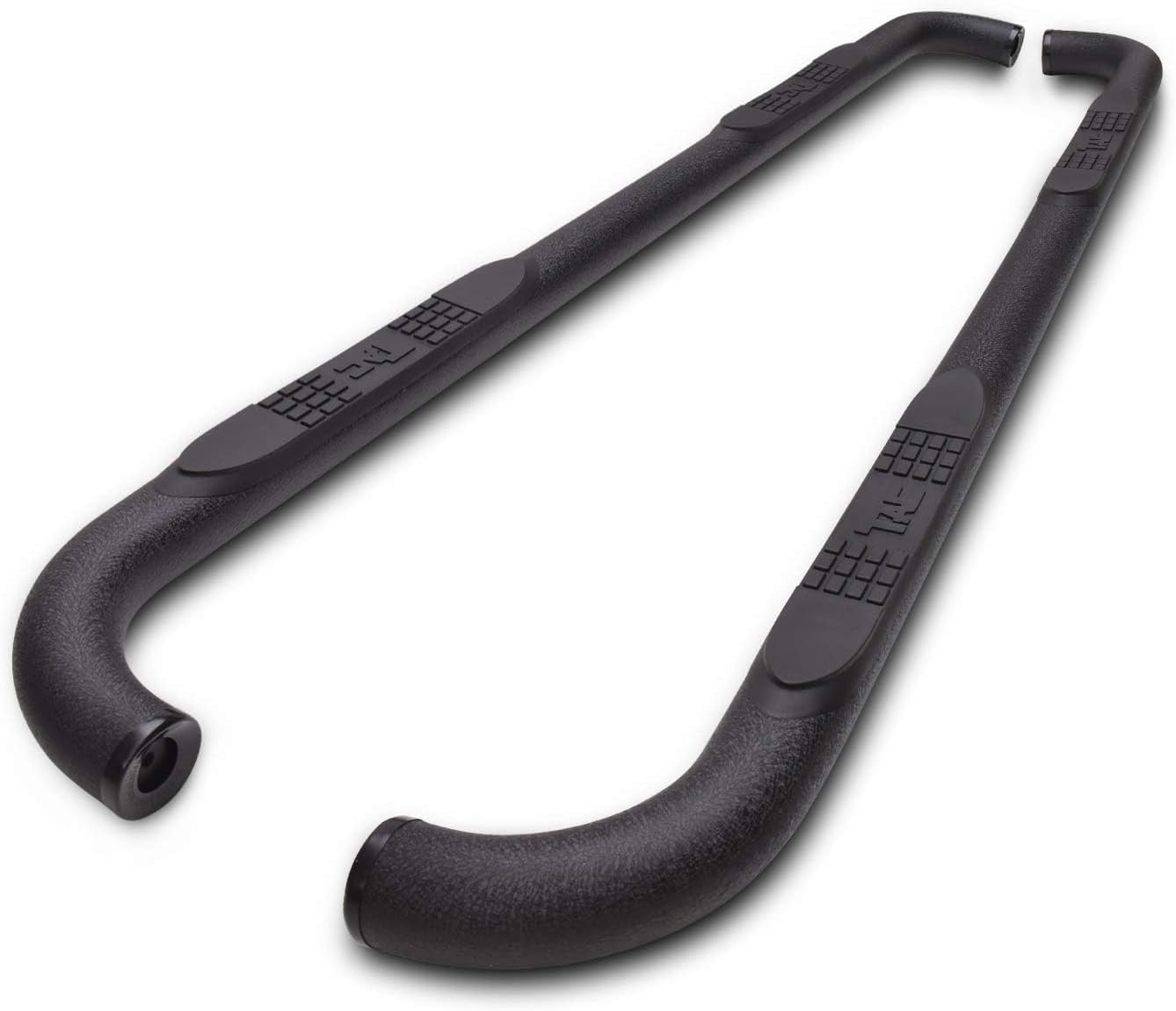 TAC Side Steps Running Boards Fit Chevy Silverado/GMC Sierra 1999-2018 1500 & 1999-2019 2500/3500 Extended/Double Cab (Incl. 2019 Silverado 1500 LD/2019 Sierra 1500 Limited) (Exclude C/K Classic)