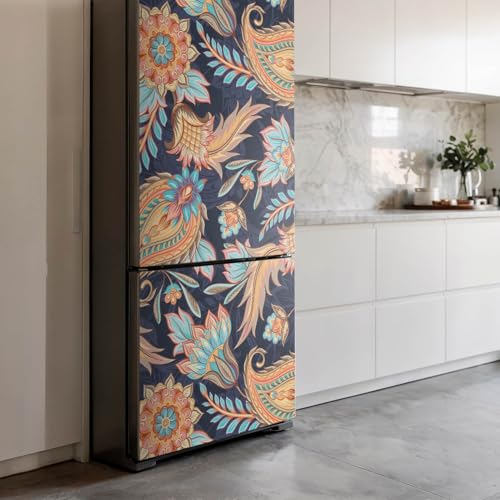 Pegatinas de nevera para tapar imperfecciones y decoración de cocina impermeable 70x190 4