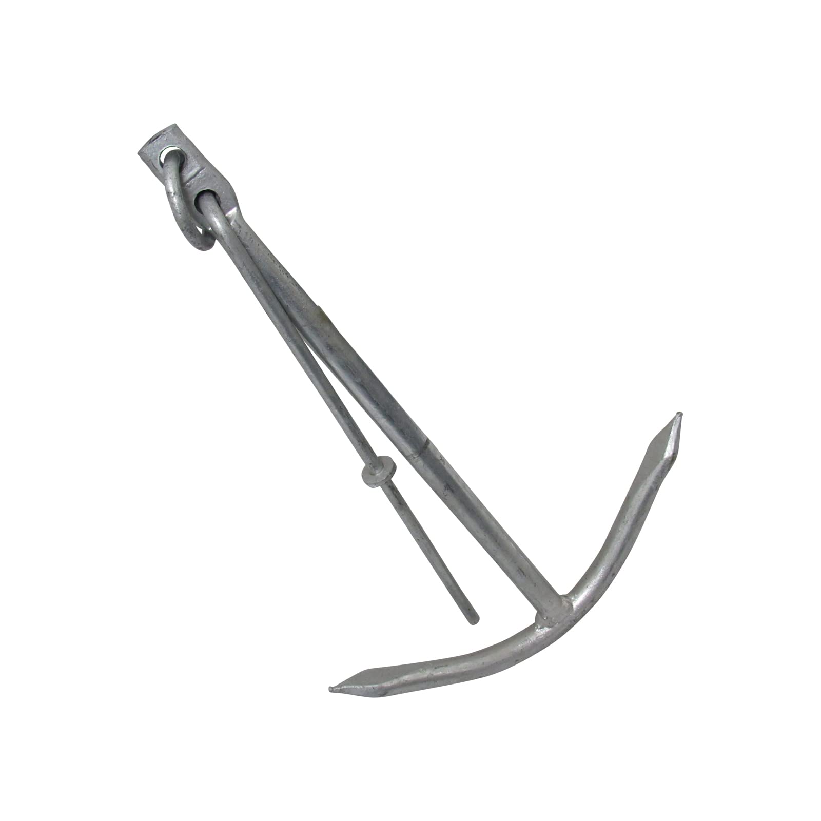 Secure Fix Direct Galvanised Admiralty Bay Palm Anchor 2KG - 50KG (2 Prong Fisherman Fishing Boat Marine) (8KG)