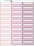 Habit Tracker Planner Sticker 30 stickers per sheet -Health Goal Tracking Planning Productivity -...
