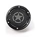 RT-TCZ Gas Tank Cap Cover Fuel Tank Cover 4-Door 2-Door for 2007-2017 Jeep Wrangler JK & Unlimited (Black-1)