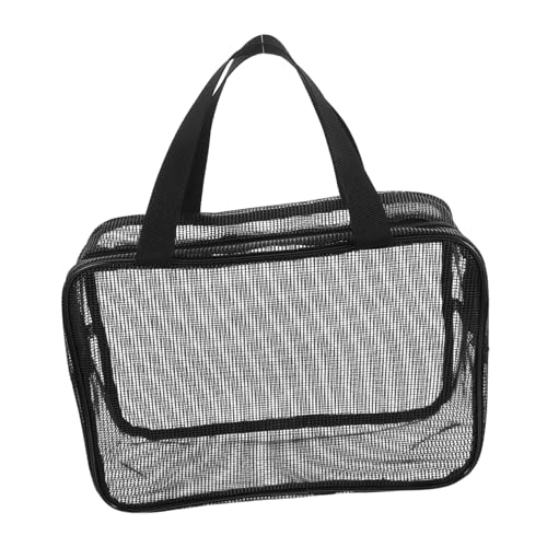 IWOWHERO Lightweight Portable Shower Pouch Bath Bag for Travel Large Capacity Wash Bag Camping Shower Tote for Gym Hanging Bathroom