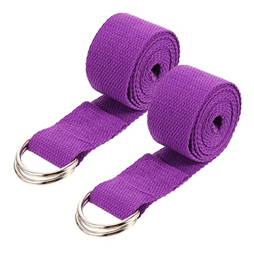 POPETPOP Yoga Strap Elastic Band Stretch Resistance for Exercise Professional Yoga Band Multi-function Workout