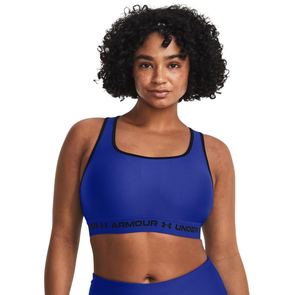 Under Armour Women's Crossback Mid Impact Sports Bra