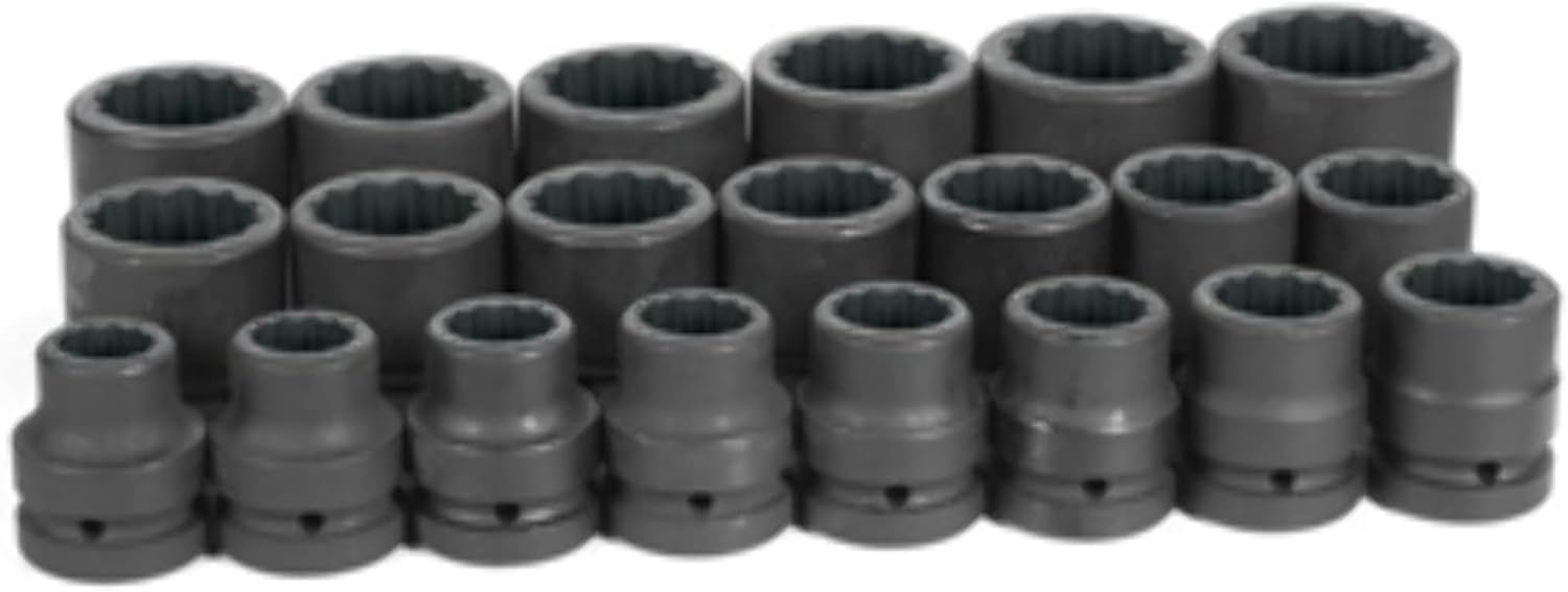 Grey Pneumatic 1" DR 21 PC FRAC Set (GRY-9121)