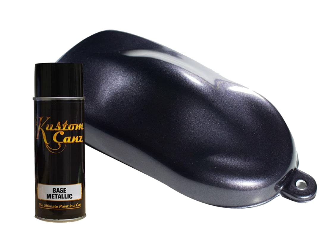 Kustom Canz 5oz Aerosol Can - Base Metallic Grey Urethane basecoat