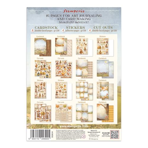 Gifting hobbies crafts Stamperia Whispering Woods pour offrir