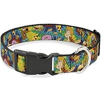 Buckle-Down Collar de Perro con Clip de plástico Scooby Doo and