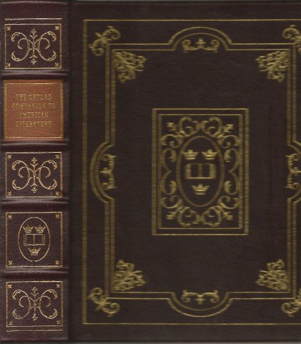 Oxford Companion to American Literature 4/E 0195005651 Book Cover