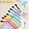 26pcs Mesh Zipper Pouch Bags, 8 Sizes Plastic Zippered Storage Bags for Organizing, Clear Pouches with Zipper, Waterproof Mesh Pouch for Office School Supplies, Home Organize, Travel Storage #2
