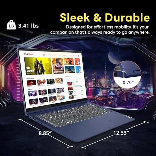 Lenovo Flex 5 14 Inch Touchscreen 2-In-1 Laptop, Amd Ryzen 7 7730U, 16Gb Ram, 800Gb Storage(512Gb Ssd+288Gb Docking Station), Amd Radeon Graphics thumb #7