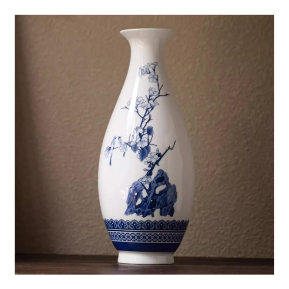 Wazon na kwiaty, Ceramiczne ozdoby do wazonów, gabinetu, przedpokoju, szafki RTV, stolika kawowego, dekoracji domu, porcelany