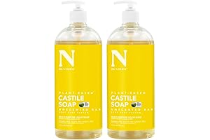 Dr. Bronner's Unscented Castile Liquid Soap