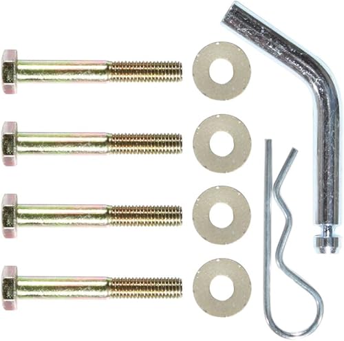 Miniatura 8 de Draw-Tite 36474 Enganche de marco Clase II con apertura de tubo receptor cuadrado de 1-1/4 pulgadas, color negro