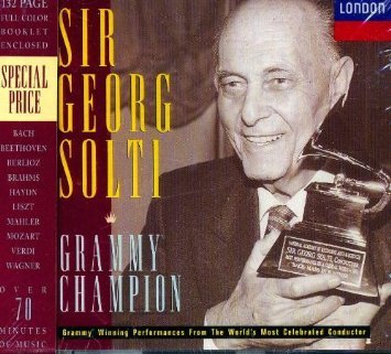 Sir Georg Solti - Grammy Champ [Audio CD] Solti, Sir Georg