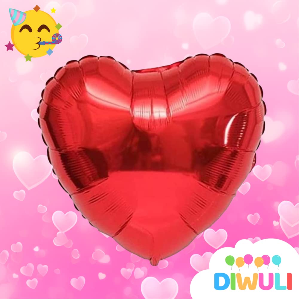 DIWULI Ballon Love XXL Argent - Ballon Mariage Décoration