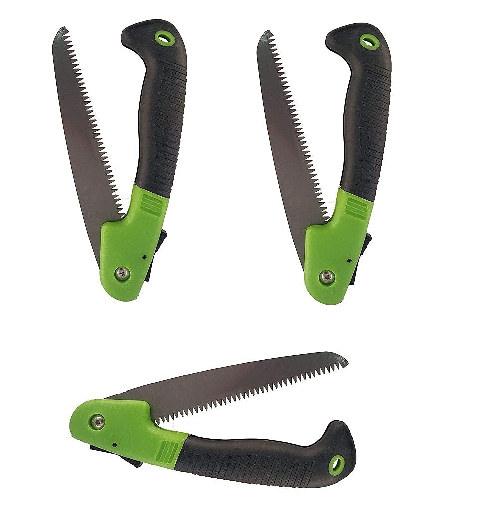 Birudmart Folding Pruning Saw, Premium Folding Pruner Cutter Steel Garden Hand Saw Tool for Cutting Sawing Pruning Tree Branch Set of 3 (B09CDLT7MT) Amazon Price History, Amazon Price Tracker
