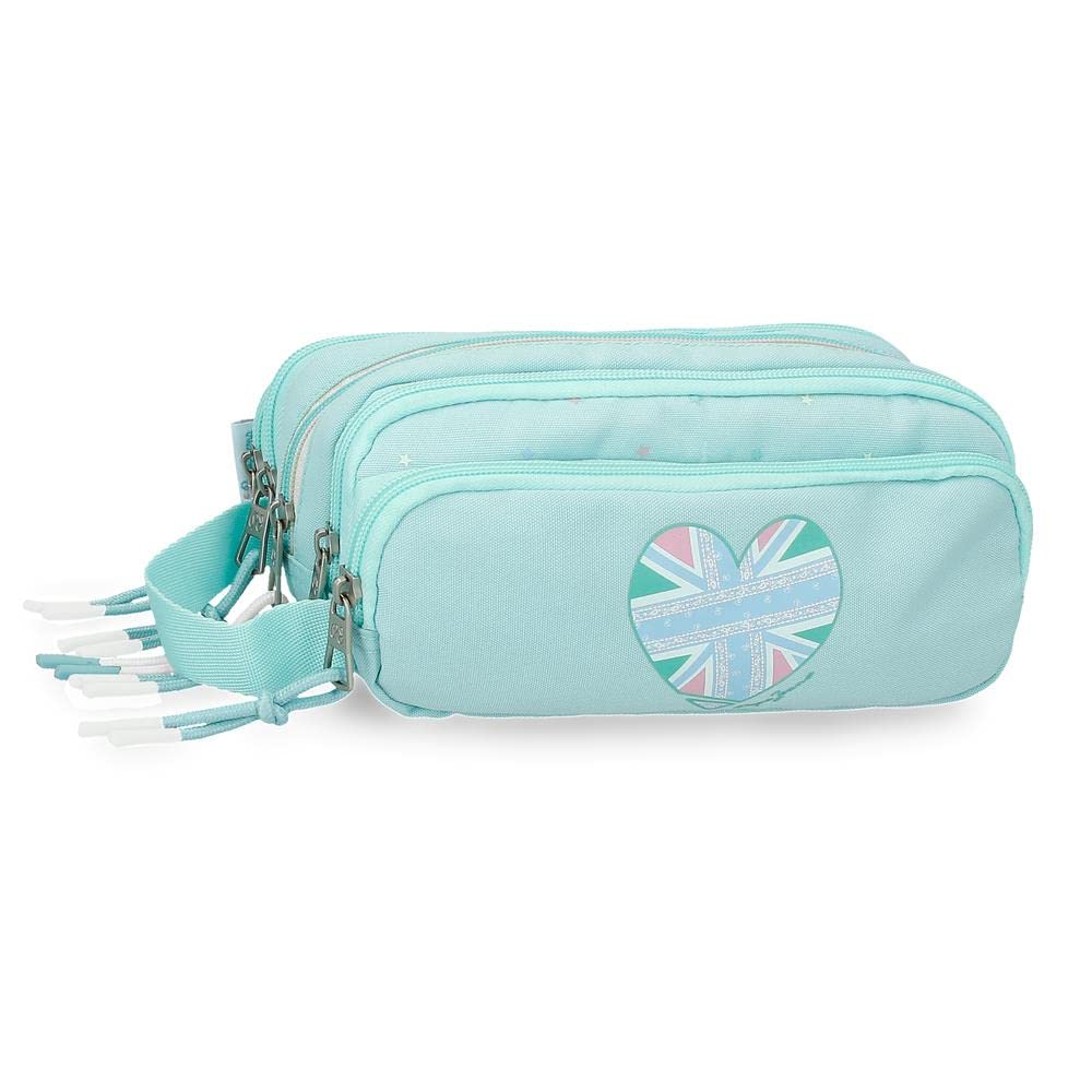 Pepe Jeans Nerea Blue Case 22x10x9 cms Polyester