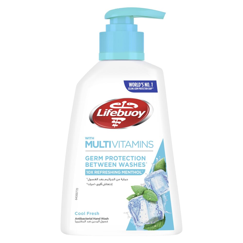 LifebuoyAnti Bacterial Hand Wash Cool Fresh, 200ml