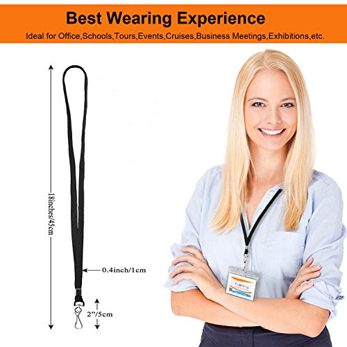 Fushing - Cordini piatti da collo con gancio