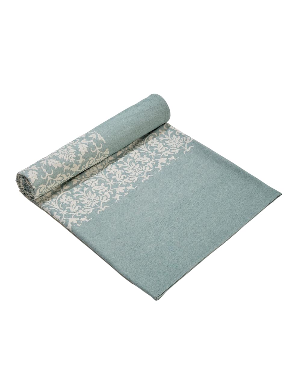Fabindia Blue Simar Cutwork Cotton Bed Cover-image-35