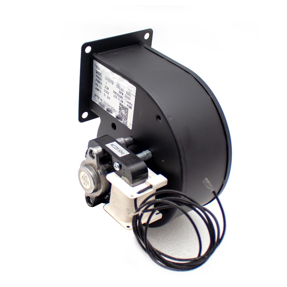 Ventilador Centrífugo de 220V para Caldera Chimenea Gasificador 20W 2500RPM