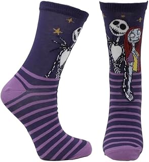 Budget Gifts The Nightmare Before Christmas Ladies Woman\'s Socks Size 4-8