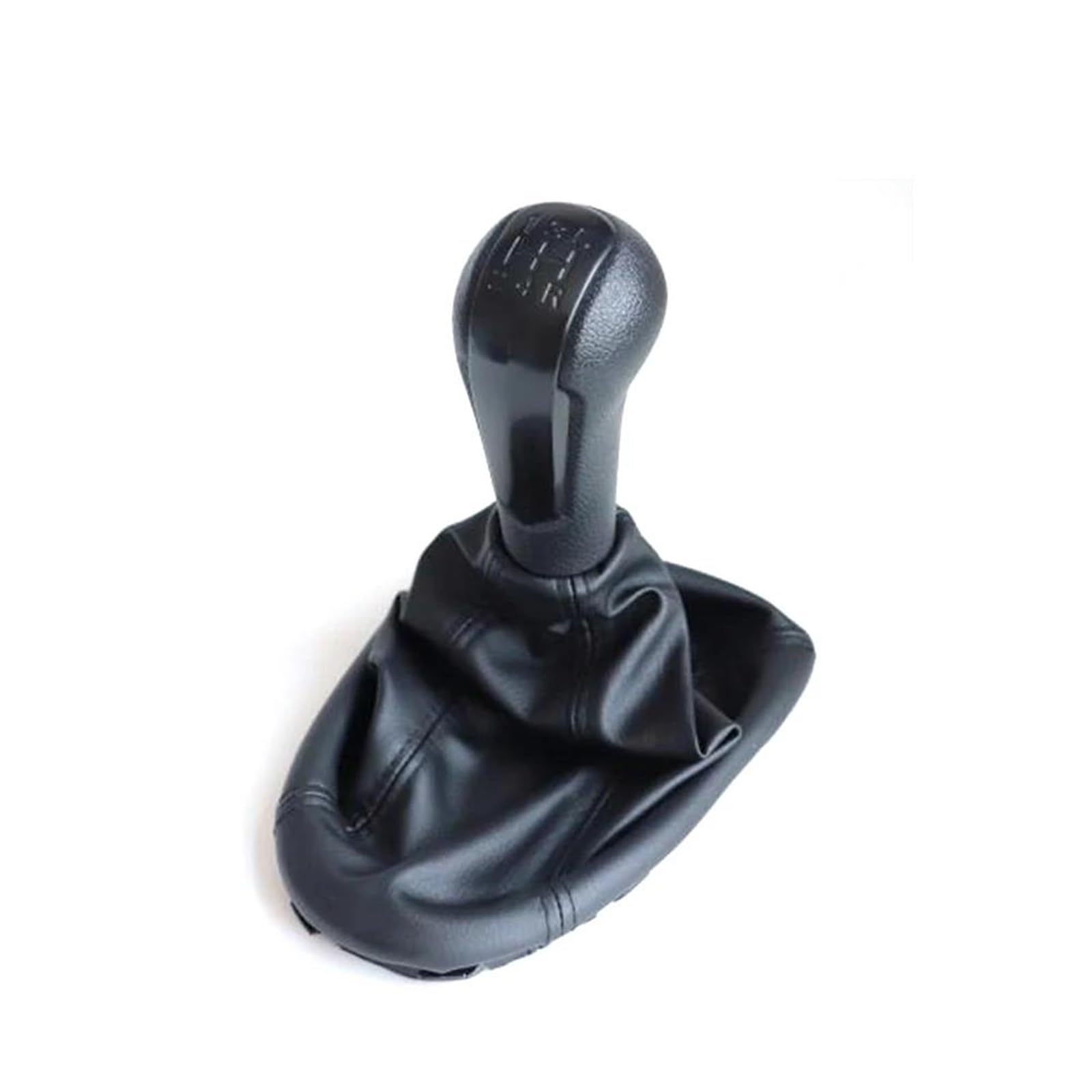 Poanbcgy Black Gear Shift Knob Lever Stick Gaiter Boot Cover Collar For Chevrolet Spark 2011-2016 Replacement Parts(Black)