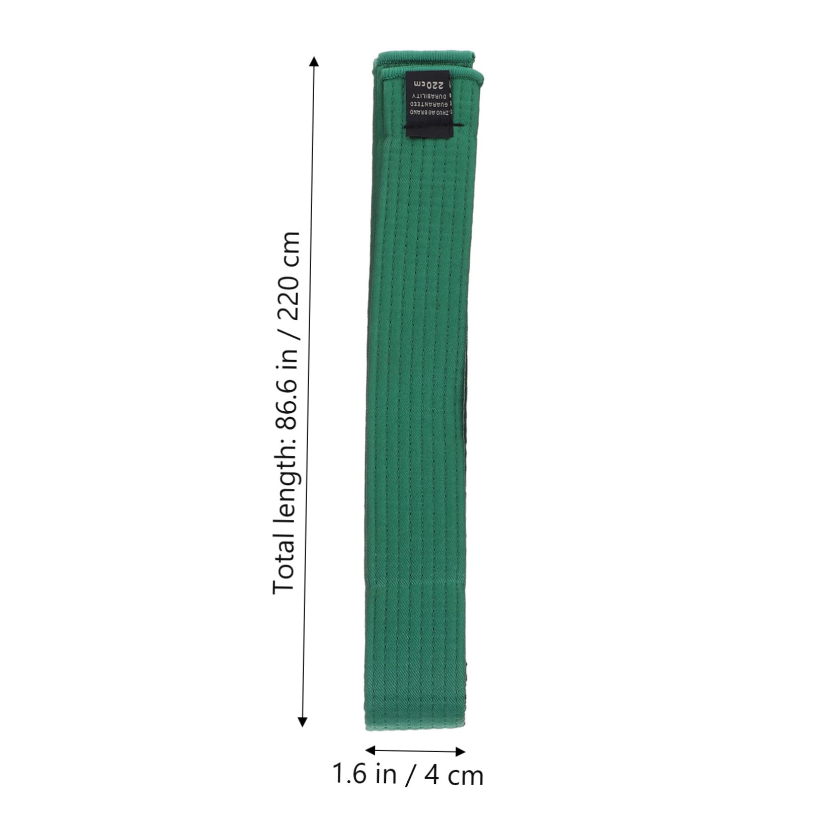 Happyyami Cintura Karate 6 Pezzi in Cotone, Cintura da Arti Marziali | Colori Assortiti, Cuciture Robuste, Resistente All'usura, Facile da Pulire