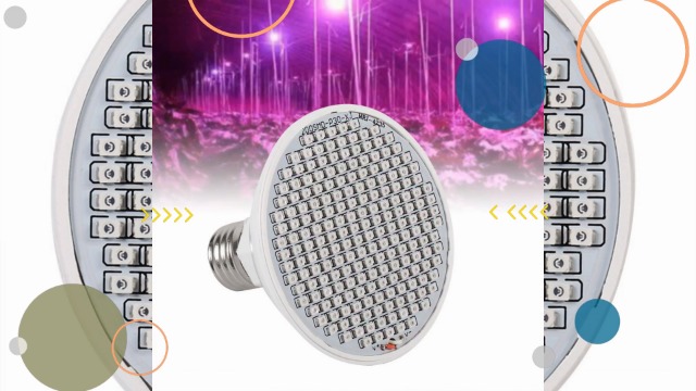24 W verhoogt het licht met 200 leds - E27 hydrocultuur