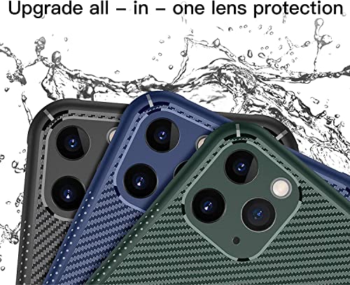 Coque iPhone 12 Pro Max carbone vert antichoc mince protection 6.7 - 4