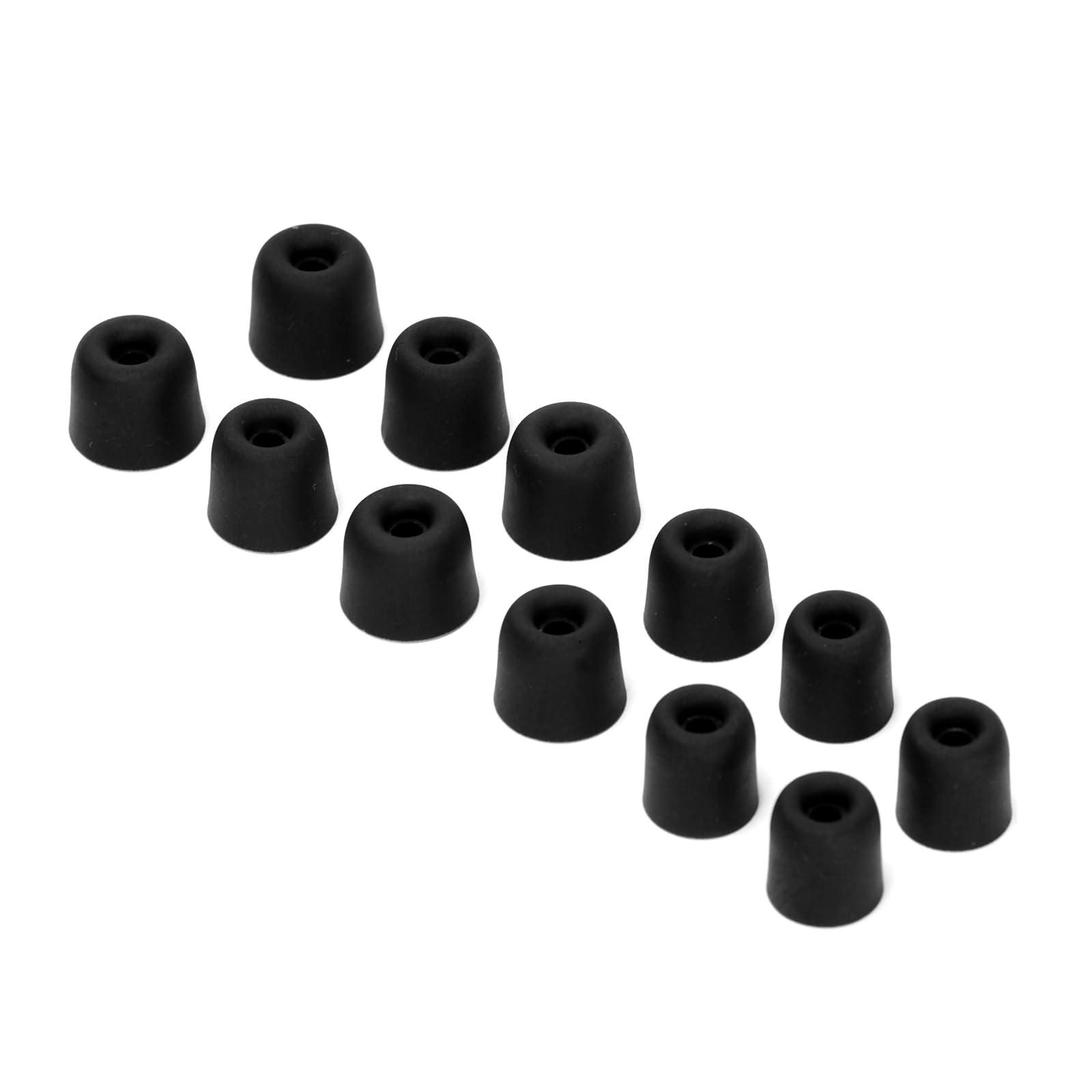 Almohadillas de espuma viscoelástica para auriculares intraurales de 3 mm a 4 mm set 8