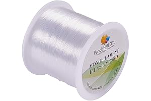 Crystal Clear Twine String for Hanging Crafts and Decorations