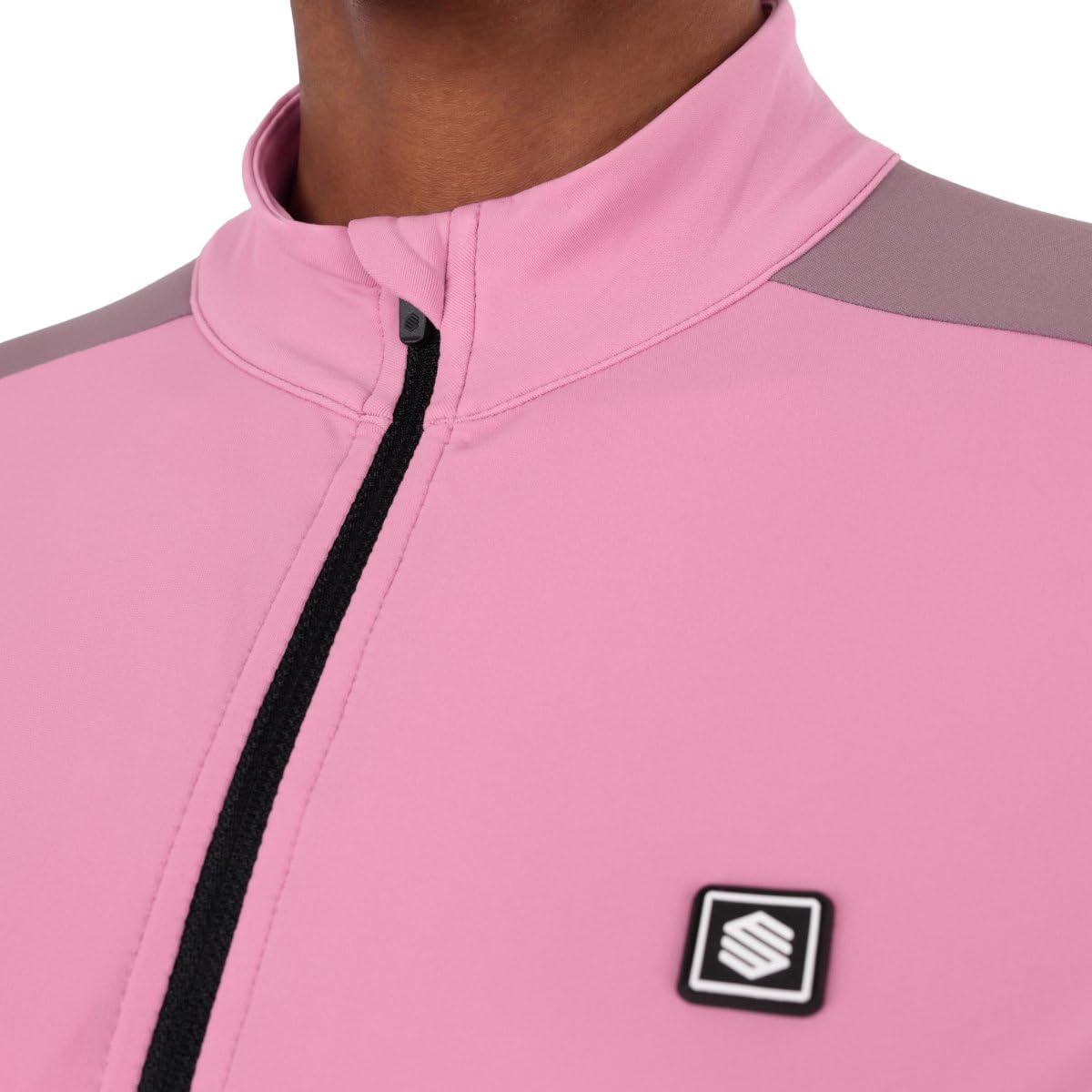 Maillot Ciclismo térmico Manga Larga M4 Mujer Ropa de Ciclismo Tejido Italiano y Transpirable