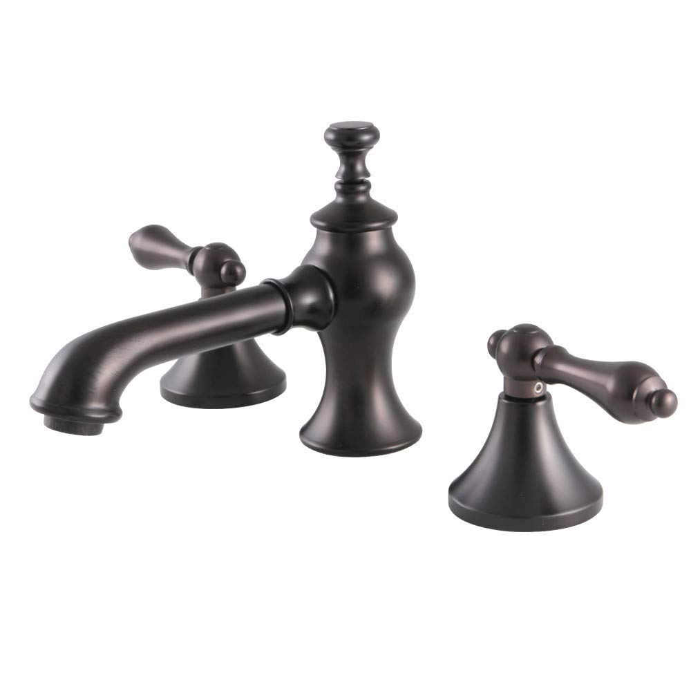 Robinet de toilette vintage Kingston laiton bronze mitigeur lavabo rétro