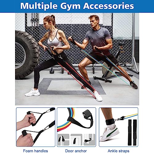 Happtws Resistance Bands und Expander Tubes für Muskeltraining