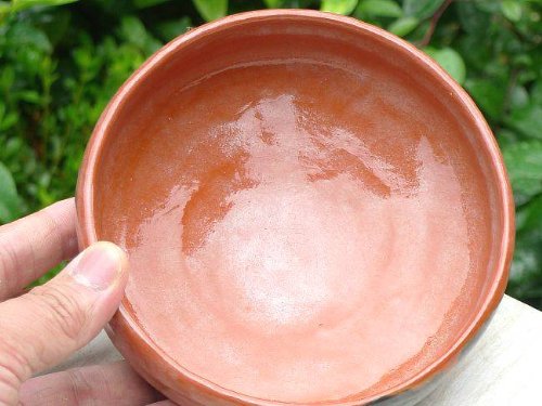 平茶碗　松楽 Amazon | 赤楽平茶碗 松楽 | 京焼清水焼 | 抹茶碗