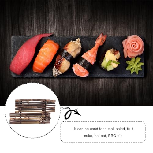 Plato para sushi mediano diseño curvado estilo japonés miniatura 5