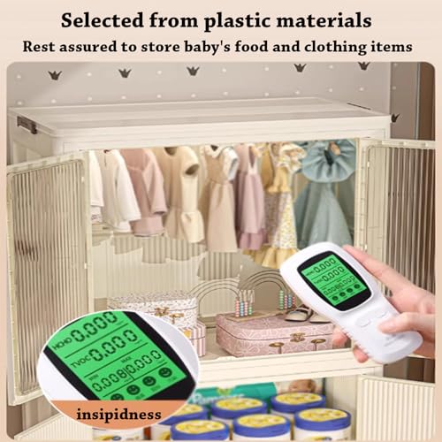 Bacs pliables en plastique avec couvercles pour le rangement des vêtements - 8